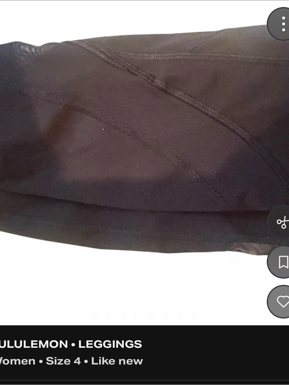 lululemon athletica Black Leggings with Zipper Pockets - Picture 7 of 10